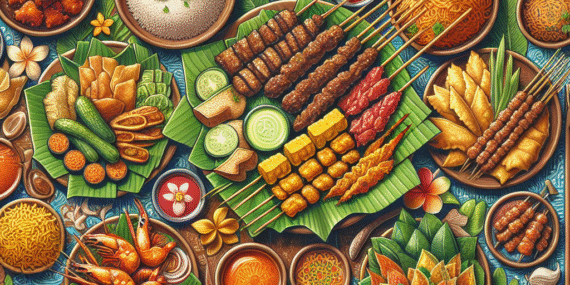 Keanekaragaman Cita Rasa Makanan Asli Indonesia yang Mendunia